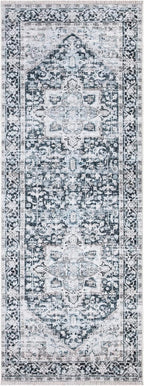 Bloom Rugs Caria Washable Non-Slip 7 ft Runner - Image 3