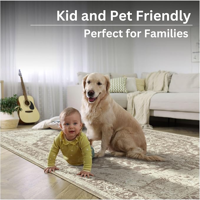 Bloom Rugs Washable Non-Slip 9' x 12' Rug - Image 10