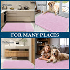 OLANLY Dog Door Mat for Muddy Paws 70x46, Absorbs Moisture and Dirt, Absorbent - Image 8