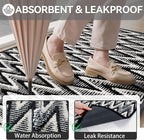 Indoor Door Mat 17x30, Dirt Resistant & Absorbent Doormat - Image 6