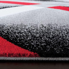Persian Area Rugs 2305 Gray 5x7 Abstract Area Rug, 5 x 7 ft - Image 7