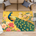 Classic Peacock Rug Small by STRELEC