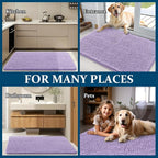 OLANLY Dog Door Mat for Muddy Paws 47x32, Absorbs Moisture and Dirt, Absorbent - Image 8