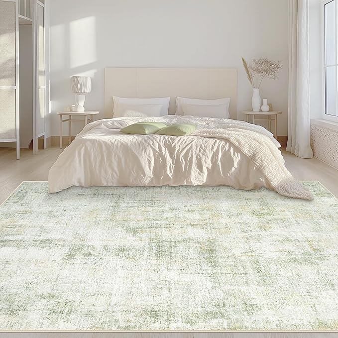 Area Rugs 5x7 Living Room: Washable Rug Modern Abstract Rugs Soft Non Slip - Image 3