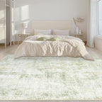 Area Rugs 6x9 Living Room: Washable Rug Modern Abstract Large Rugs Soft Non - Image 3