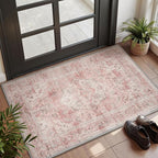 AMOAMI-2X3 Small Rug-Washable Rugs Entryway Mat Indoor-Soft Vintage Non Slip by AMOAMI