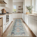 Enkor Runner Rugs for Hallway, 2.6x10.5 Washable Soft Non Slip Floor Rugs for by EnkorStore