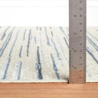 Dash & Albert Elwood Blue Machine Washable Rug, 4 X 6 Feet - Image 2
