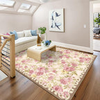 5x8 Machine Washable Area Rug for Living Room, Kids and Pets Friendly for - Image 8
