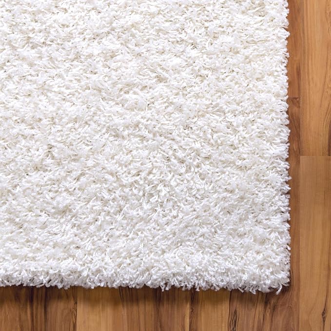 Unique Loom Solid Shag Collection Area Rug - Image 8
