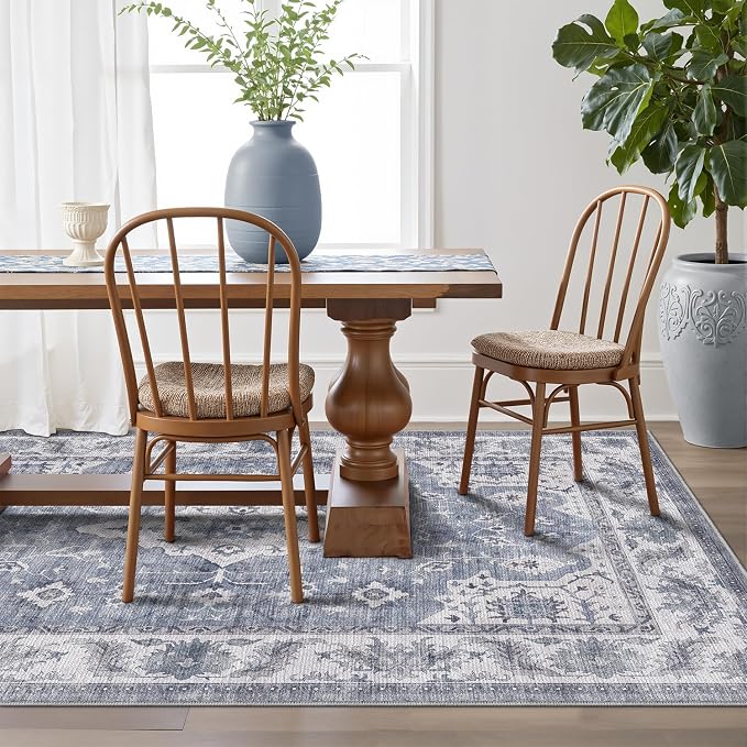 LUMI Washable Area Rug 8x10 for Living Room, Ultra Soft Stain Resistant Carpet - Image 5