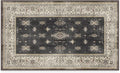 RUGGABLE Washable Vintage Area Rug – Verena Dark Wood 3x5, Stain-Resistant by RUGGABLE