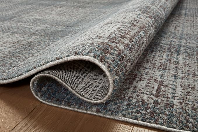 Loloi Angela Rose Ember Collection EMB-09 Denim/Charcoal 11'-6" x 15'-7" Area - Image 8