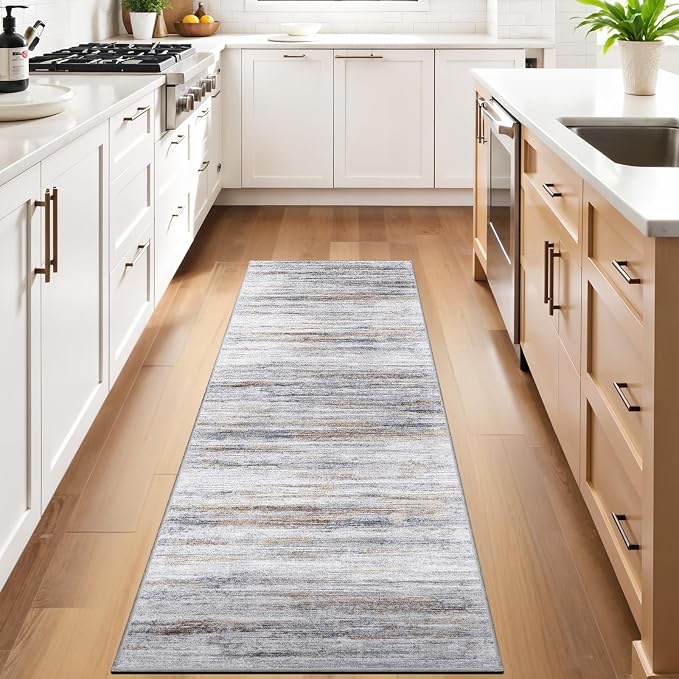3x6 Washable Runner Rug for Family: Easy-to-Clean Runners for Hallway Entryway - Image 2