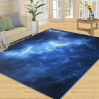 2x4 Dark Clouds Lightning Runner Rug - Image 3