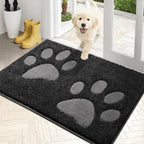 PURRUGS Dirt Trapping Door Mat 24" x 35.5", Non-Skid/Slip Machine Washable by PURRUGS