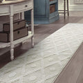 Antep Rugs Palafito 2x10 Geometric Shag Diamond High-Low Pile Textured Indoor by AntepRugs