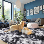 Fluffy Rug for Living Room Shaggy Area Rugs High Pile Fuzzy Rug Non-Slip Indoor - Image 5