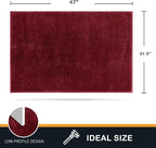 PURRUGS Dirt Trapping Door Mat 31.5" x 47", Non-Slip Machine Washable Entry Rug - Image 2
