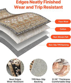 VEVOR 6 x 9 ft Area Rug Large Washable Rug Non-Slip and Tear-Resistant Soft - Image 6