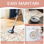Washable Non-Slip Runner Rugs 2X6, Low Pile Stain Resistant Soft Floor Carpet - Image 7