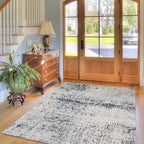 Area Rug 9×12, Large Vintage Boho Rug, Ultra-Soft Low Pile, Non Slip, Stain - Image 5