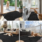 Large Dog Door Mat for Muddy Paws, 24x59 Absorbent Dirt Trapper Long Door Mat - Image 5