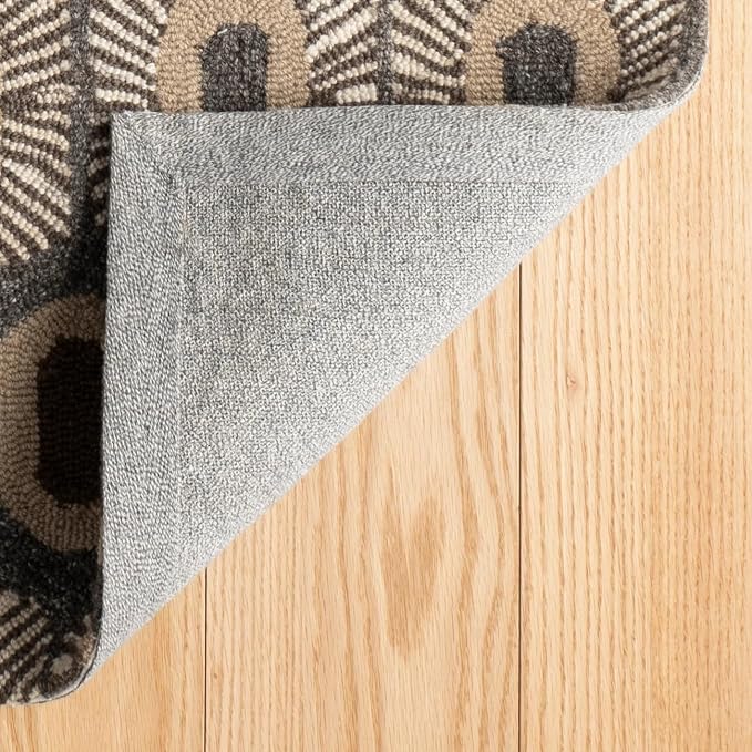 Dash & Albert Stowe Hand Micro Hooked Wool Rug, 5 X 8 Feet - Image 4