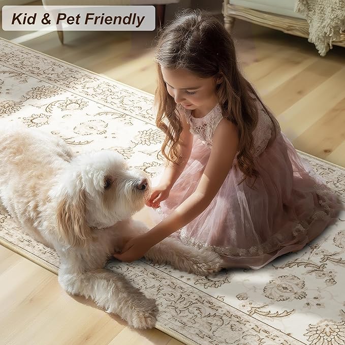 XWZO Washable Hallway Runner Rug 2x8ft — Non-Slip Low Pile Area Rug - Image 7