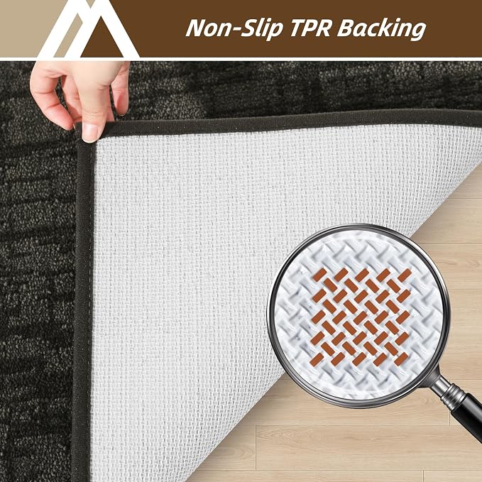 COSY HOMEER-Door-Mat Dirt Trapper Entryway Rugs 20"x32" Non Slip Washable - Image 3