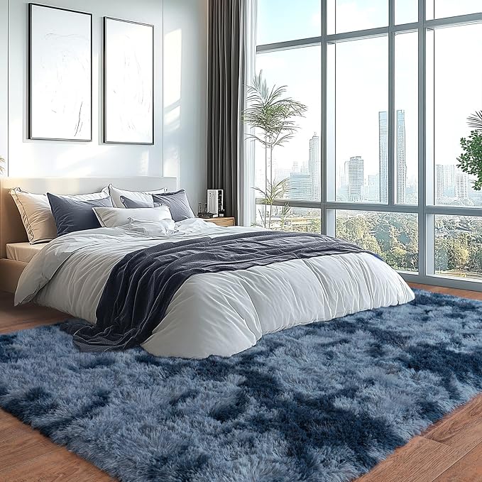 Extra Large Plush Rug High Pile Fluffy Rug - Image 5