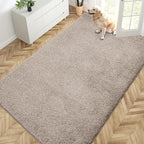 PURRUGS Easy Care Area Rug 4.5ft x 7ft, Non-Slip Washable Entryway Rug by PURRUGS