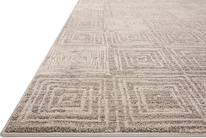 Loloi Darby Collection DAR-05 Beige/Grey 11'-6" x 15' Area Rug - Image 3