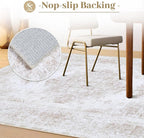 Area Rug 6x9 Living Room Rug, Machine Washable Vintage Distressed Medallion Rug - Image 6