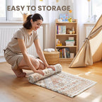 zesthome 10x14 Area Rugs, Stain Resistant Washable Rug, Ultra-Thin Rugs - Image 8