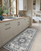 DEXI Hallway Runner Rug 3x7, Distressed Non Slip Runners Carpet, Boho Vintage - Image 7