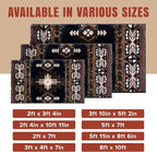 YHSF South West Native American Area Rug C318 - Image 4