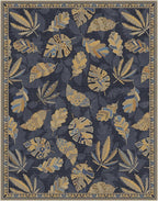 GENIMO 8x10 Area Rugs for Living Room, Machine Washable Non Slip Vintage Retro - Image 5