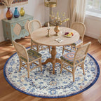 Lahome Bohemian Washable Round Rugs 6ft, Large Circle Rug - Image 3