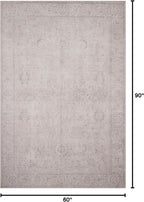 Loloi Loren Collection LQ-12 Sand 5'-0" x 7'-6" Area Rug - Image 3