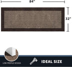 PURRUGS Dirt Trapping Door Mat 32" x 84", Non-Slip/Skid Machine Washable - Image 2