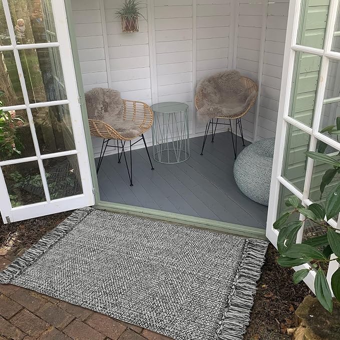 Collive Boho Small Bathroom Rug - Image 6