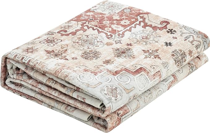 VEVOR 8 x 10 ft Area Rug Large Washable Rug Non-Slip and Tear-Resistant Soft - Image 9