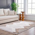 Hauteloom Maulawin Farmhouse Living Room Bedroom Southwestern Tribal Area Rug - Image 8