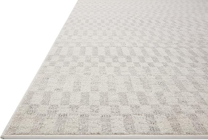 Loloi Kamala Collection KAM-05 Ivory/Grey 4'-0" x 6'-0" Accent Rug - Image 4