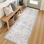jinchan Kalen Runner Rug 2x7 Washable Hallway Rug Vintage Indoor Thin Retro - Image 2