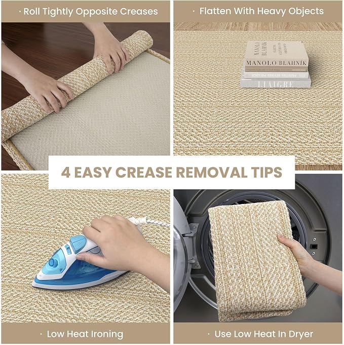 IOHOUZE Washable Runner Rug 2x7 Non Slip Runners - Image 4