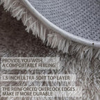 5x7 Area Rugs for Living Room Bedroom, Soft Fluffy Shaggy Bedside Rug, Indoor - Image 9
