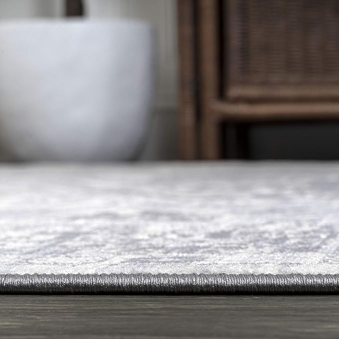 JONATHAN Y Modern Vintage Medallion Light Grey Indoor Area Rug, Easy-Cleaning - Image 10
