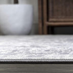 JONATHAN Y Modern Vintage Medallion Light Grey Indoor Area Rug, Easy-Cleaning - Image 10